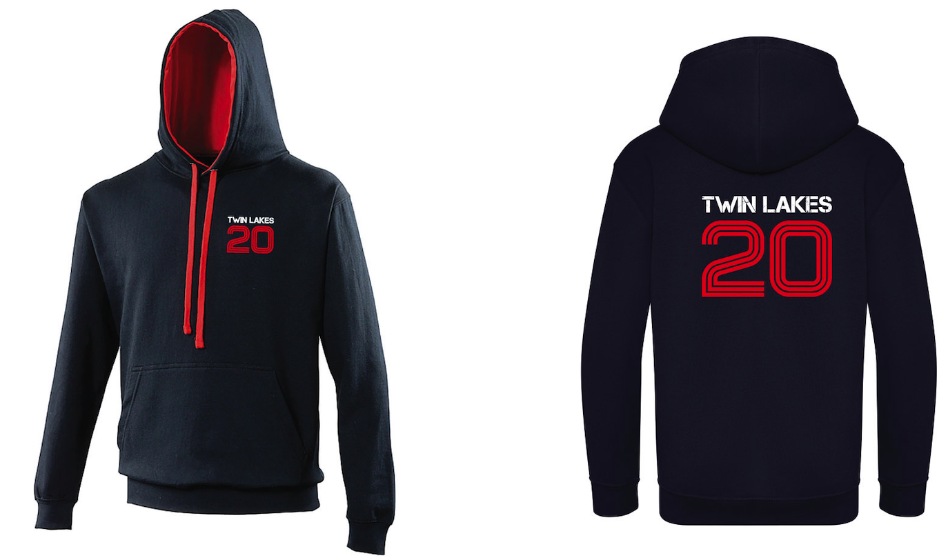 Volunteer to help at the TWIN LAKES 20 and earn a quality AWD Varsity Hoodie